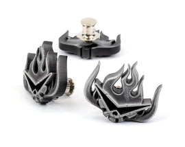 Kamina Symbol Pin - Core Drill- Anime gifts for Tengen Toppa Gurren Lagann - Believe in the Me that Believes in You SPN1