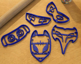 Persona 5 Mask Cookie Cutters - Phantom Thieves Masks - Futaba, Goro, Yusuke, Haru - LootCaveCo