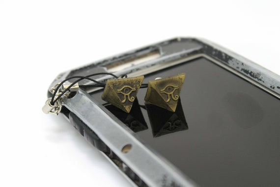 Yugioh Millenium Puzzle Phone Charm - Yu Gi Oh Cosplay or Gift - Yami Yugi - LootCaveCo